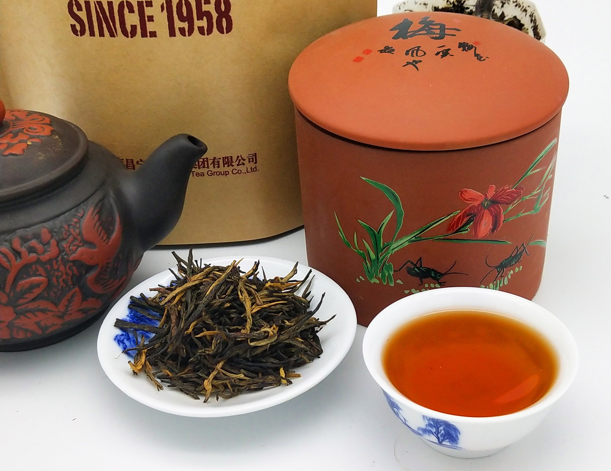 云南昆明长春雄丰茶业中心昌宁淡红